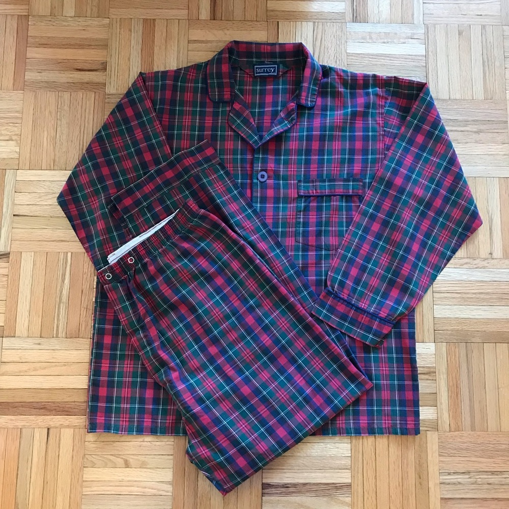 Surrey Plaid Pajama Set